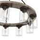 Hunter Devon Park 9-Light Chandelier in Onyx Bengal and Barnwood, , large