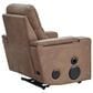 Ashley Lorrenton Power Glider Recliner in Caramel, , large