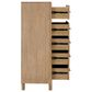 Urban Home Dorsey 5-Drawer Chest in Granola, , large