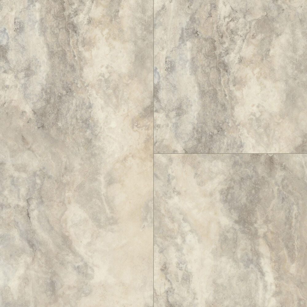 Tru-Cor Tile Travertine Mist 16" x 32" Luxury Vinyl Tile, , large