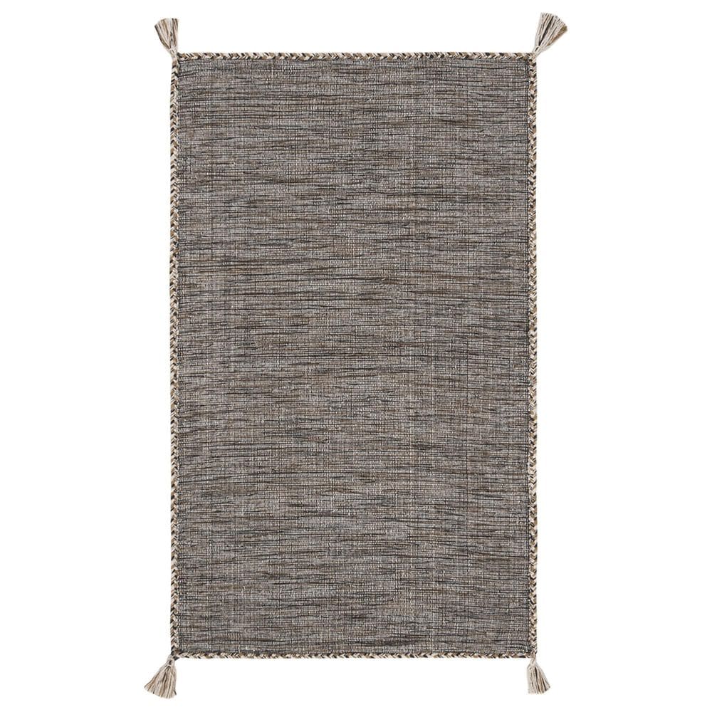 Safavieh Montauk 3" x 5" Beige and Black Area Rug, , large