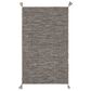 Safavieh Montauk 3" x 5" Beige and Black Area Rug, , large
