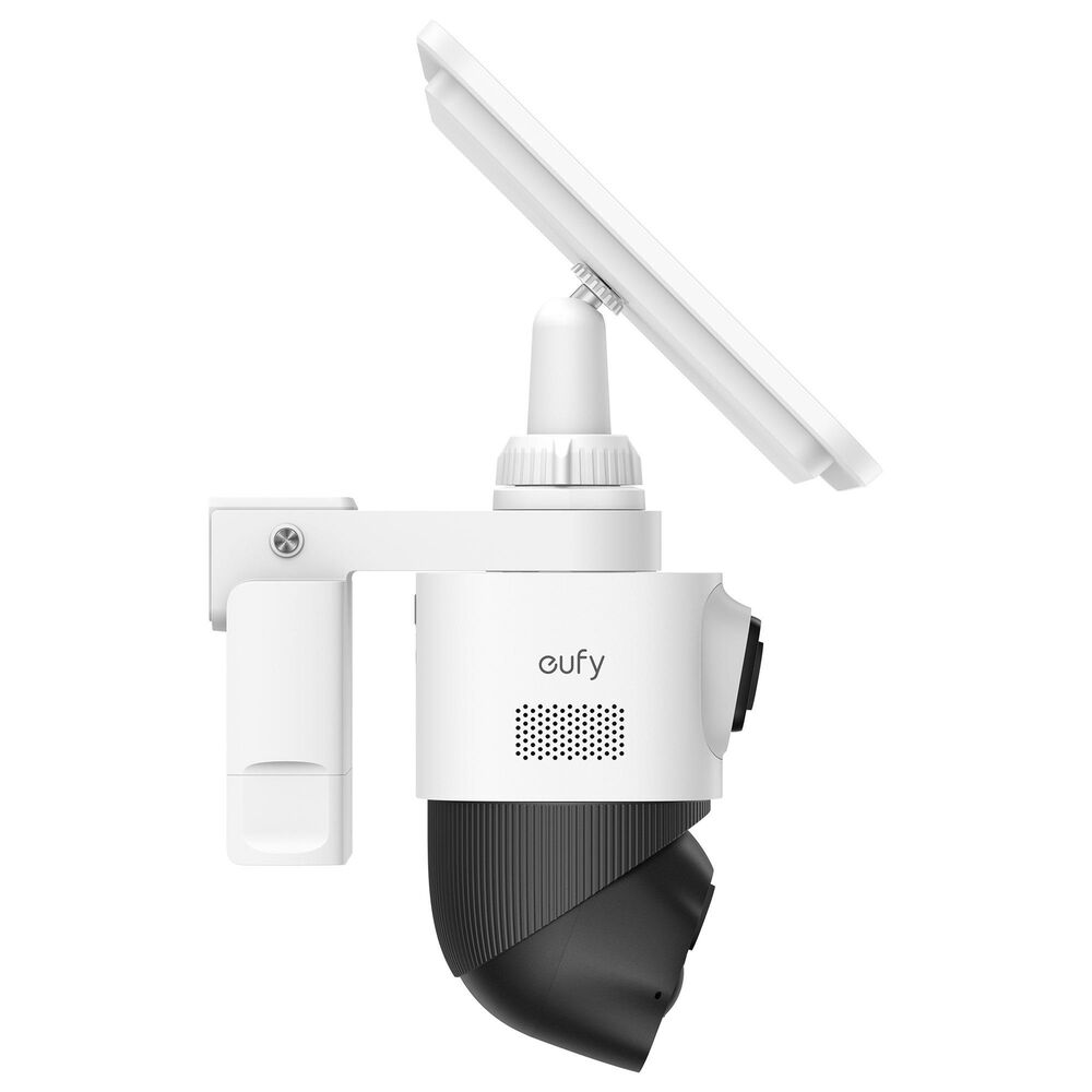 eufy S4 Solar-Powered Triple-Lens Security Camera in White, , large