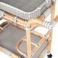 Butler Selena Bar Cart in Grey and White, , large
