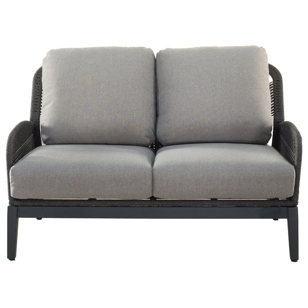 GatherCraft Cyrus Patio Loveseat in Mystic Taupe, , large