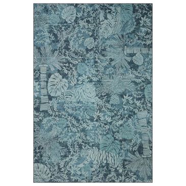 Justina Blakeney x Loloi Pisolino 2"3" x 3"9" Ocean and Light Blue Area Performance Rug, , large