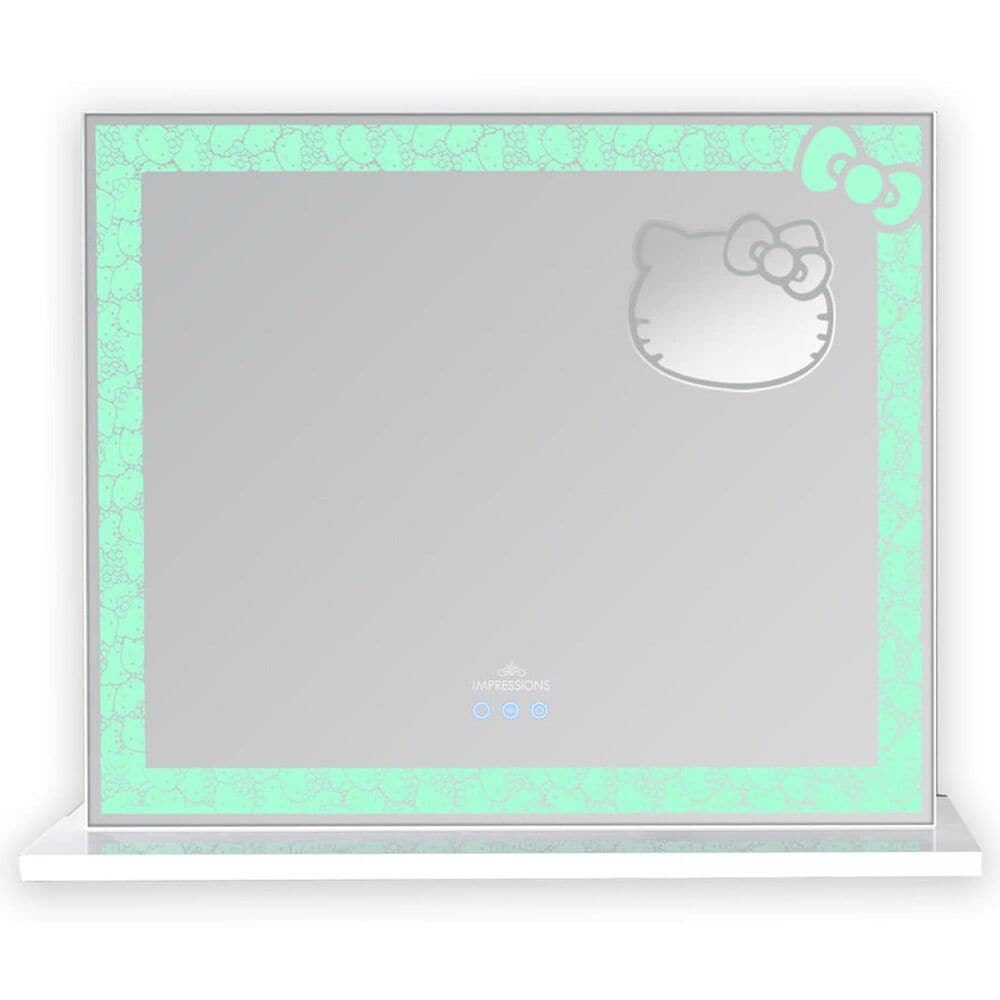 Impressions Vanity Hello Kitty Vanity Mirror in White, , large