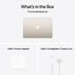 Apple MacBook Air 13-inch Laptop M4 chip - 10 Core CPU - 8 Core GPU - 16GB Memory - 256GB SSD - Starlight (Latest Model), , large