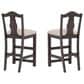 Linon Home Decor Breland Counter Stool in Dark Brown (Set of 2), , large