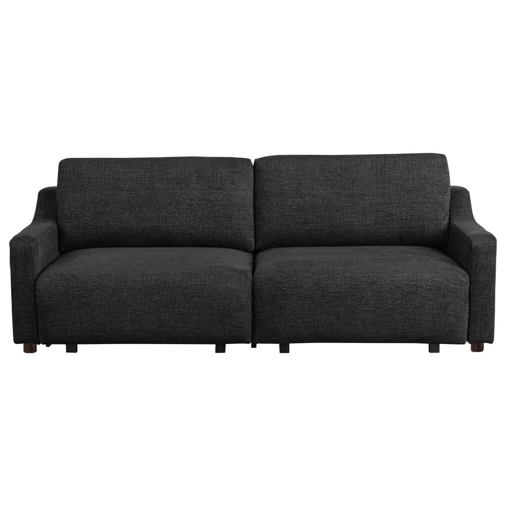 Lifestyle Solutions Glenmont Convertible Sofa in Black, , large