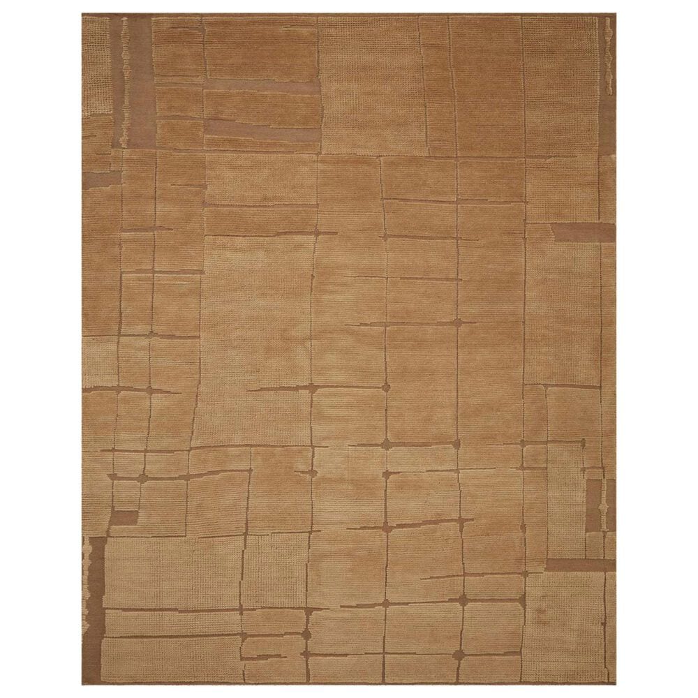 Loloi Walker 9"6" x 13"6" Gold Area Rug, , large
