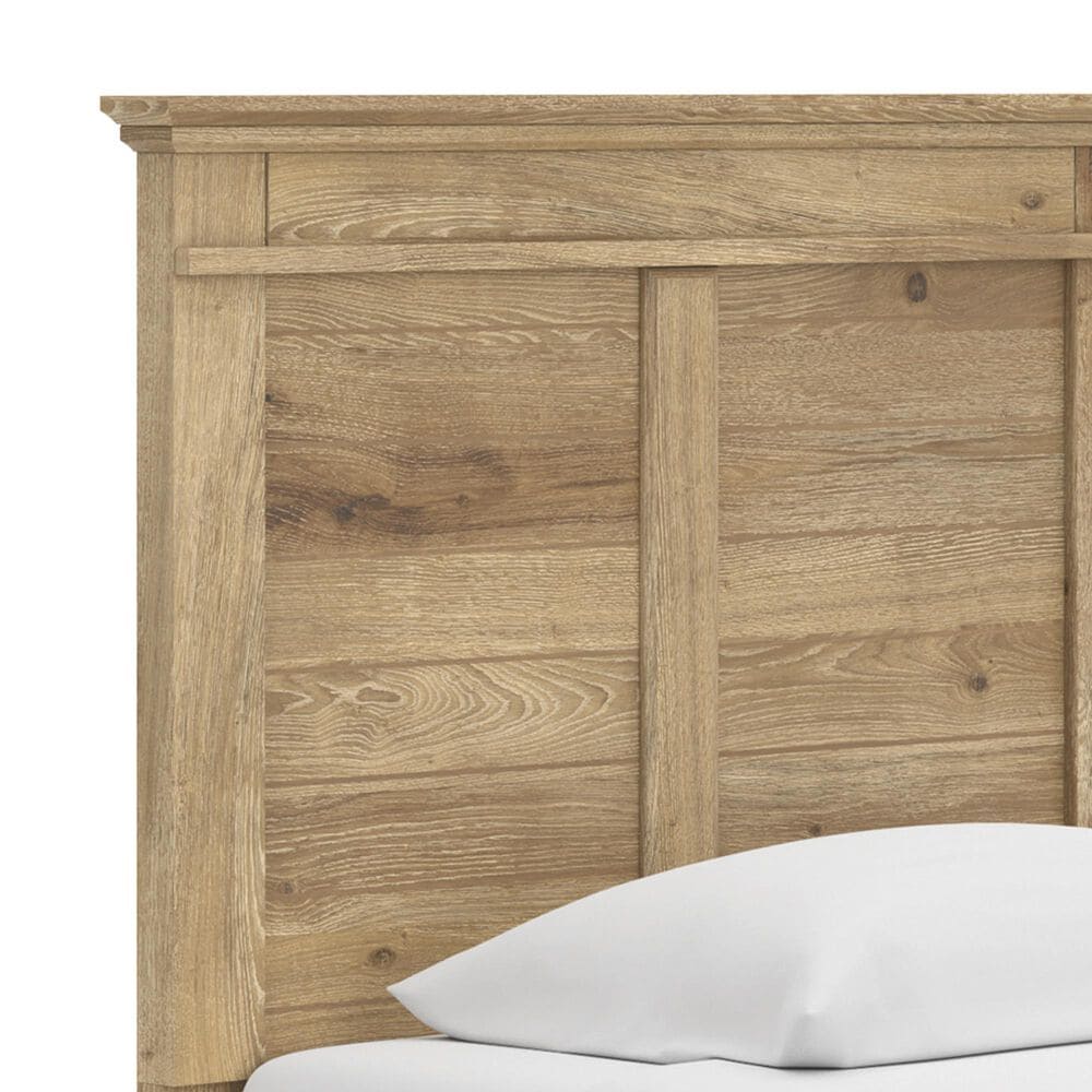 Ashley Makidern Twin Storage Bed with Five Drawers in Tan, , large