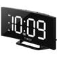 iHome Dual Alarm with Curved Display in Black, , large