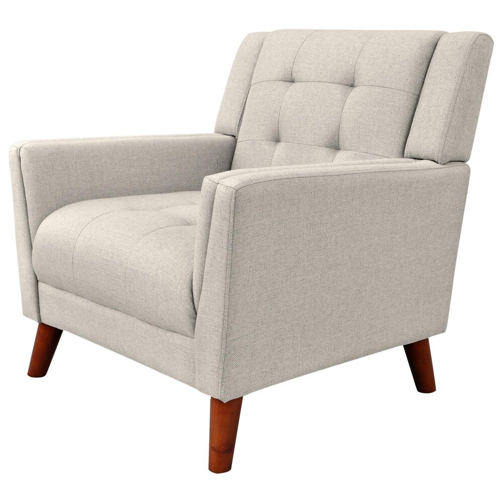 Noble House Candace Arm Chair in Beige, , large