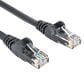 Intellinet 10" Network Cable, Cat6, UTP in Black, , large