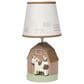 Lambs & Ivy Farmyard Friends Table Lamp in Brown and White, , large