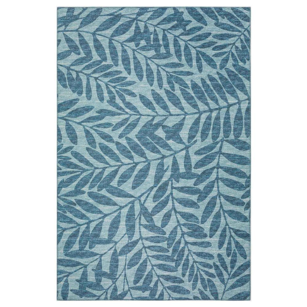 Dalyn Rug Company Sedona Floral 2"3" x 12" Denim Indoor/Outdoor Performance Runner, , large