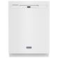 Maytag 24" Built-In Pocket Handle Dishwasher with 50 Decibel in White, , large