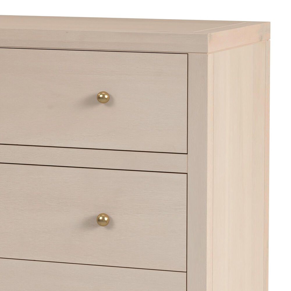 Butler Specialty Company Nora 5-Drawer Tall Dresser in Antique Taupe, , large