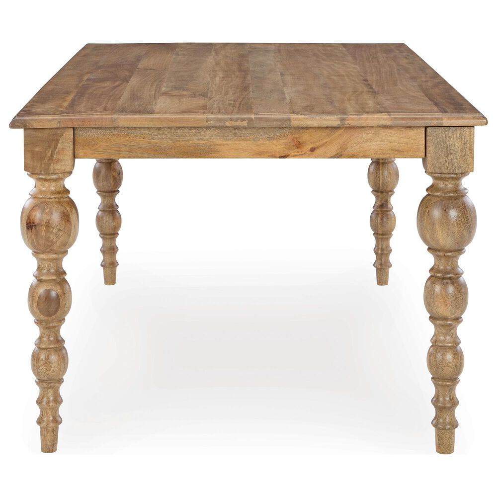 Ashley Rybergston Rectangular Dining Table in Light Brown - Table Only, , large
