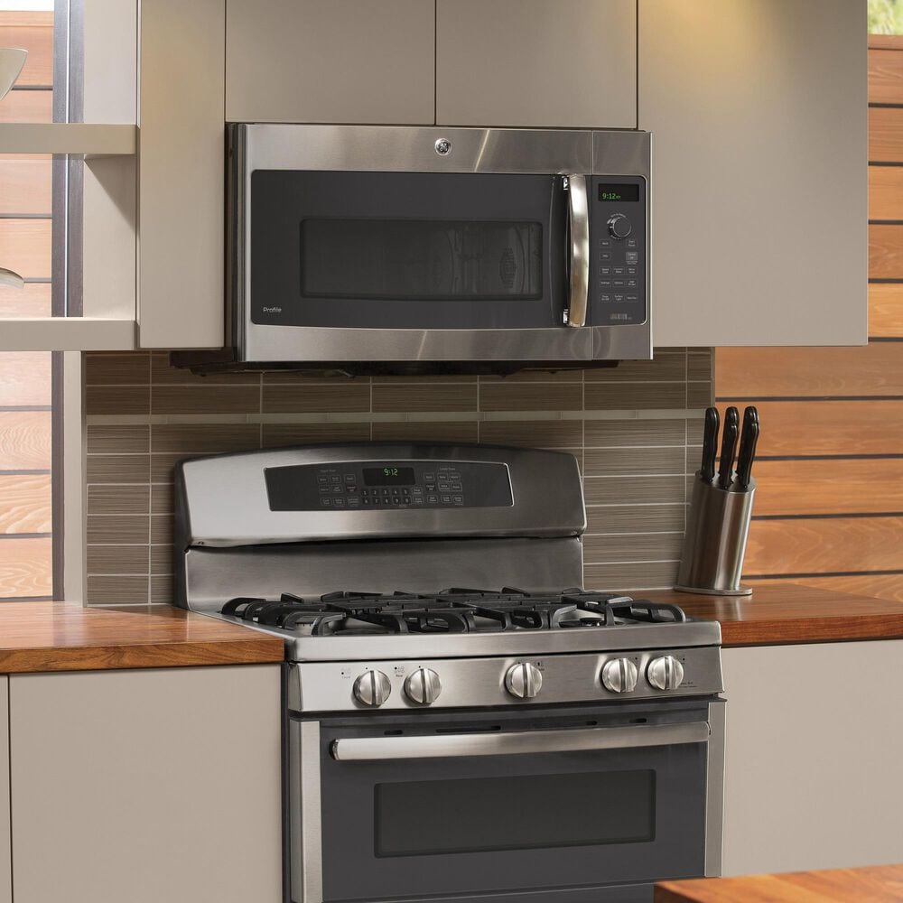 GE Profile Over-the-Range Oven with 120V Advantium Technology in Stainless Steel, , large