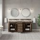 James Martin Bristol 72" Double Bathroom Vanity Cabinet in Whitewashed Walnut, , large