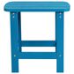 Flash Furniture Charlestown 3-Piece Adirondack Set in Blue, , large