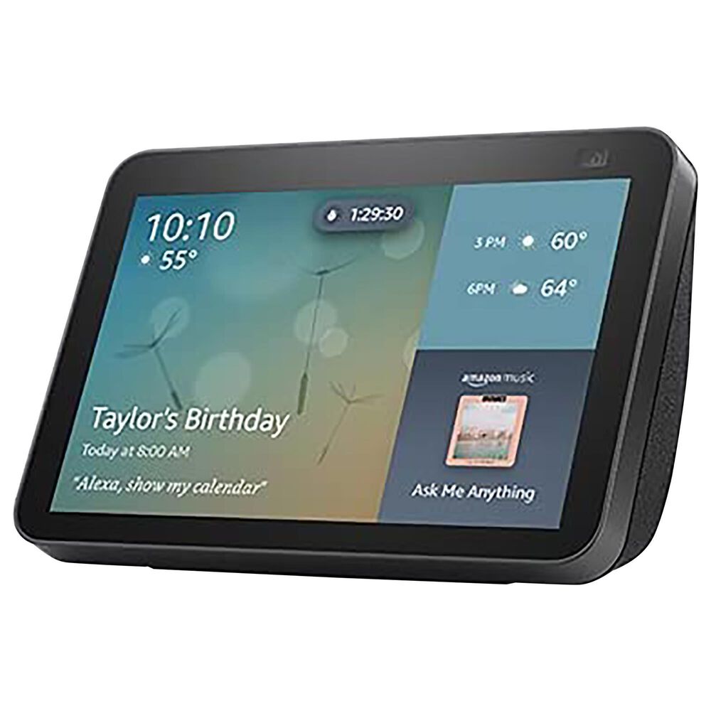 charme bezoek Serena Amazon Blink Mini Security Cam in White + Amazon Echo Show 8 HD Smart  Display with Alexa and 13 MP Camera in Charcoal | NFM