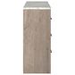 Ashley Senniberg 6 Drawer Dresser in Light Brown and White, , large