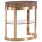 Hooker Furniture Eleana Oval Nightstand in Light Caramel, , large