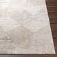 Surya Carmel 9" x 12" White, Ivory, Gray and Taupe Area Rug, , large