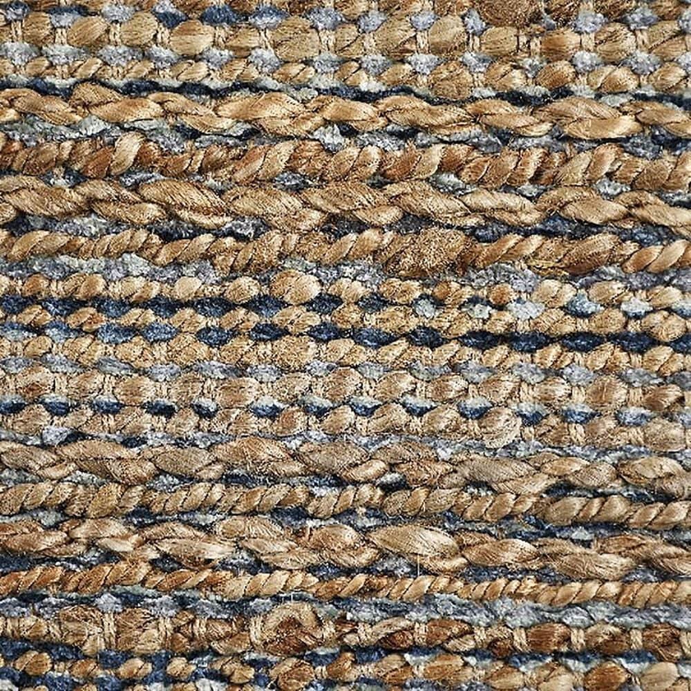 L&amp;R Resources Natural Fiber 7&#39;9&quot; x 9&#39;9&quot; Navy Area Rug, , large