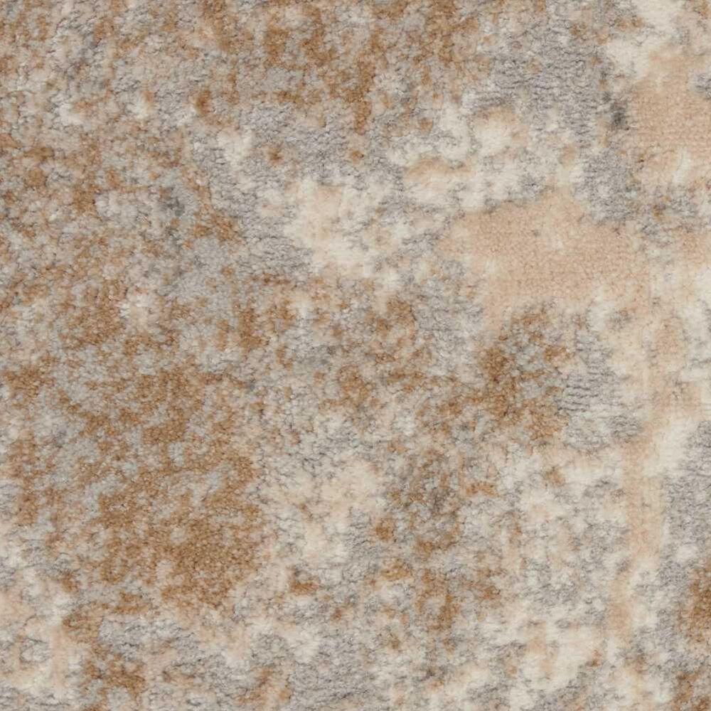 Nourison Joli 5&#39;3&quot; x 7&#39;3&quot; Ivory and Beige Area Rug, , large