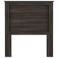 Lemoore Essential Twin Panel Headboard in Grey Walnut, , large