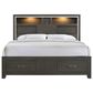 Mayberry Hill Sasha 3 Piece Queen Bedroom Set in Grey, , large