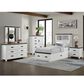 Mayberry Hill Wade Youth 2-Drawer Nightstand in White, , large