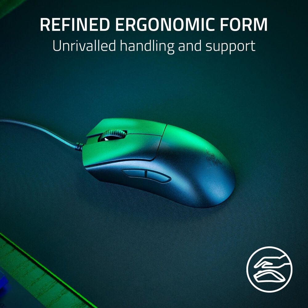 Razer DeathAdder V3 Wired Ergonomic Gaming Mouse in Black, , large