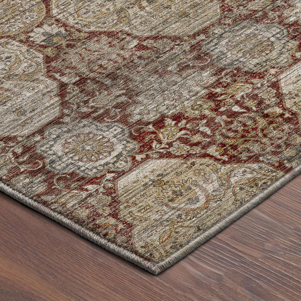 Dalyn Rug Company Aristo Burgundy 6'6" x 9'6" Area Rug, , large