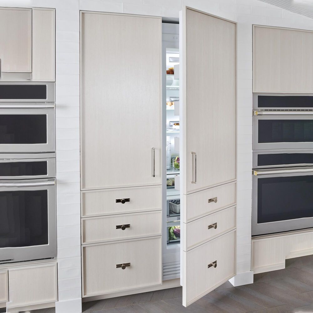 Monogram 24&quot; Integrated Column Refrigerator with Reversible Door - Panel Sold Separately, , large