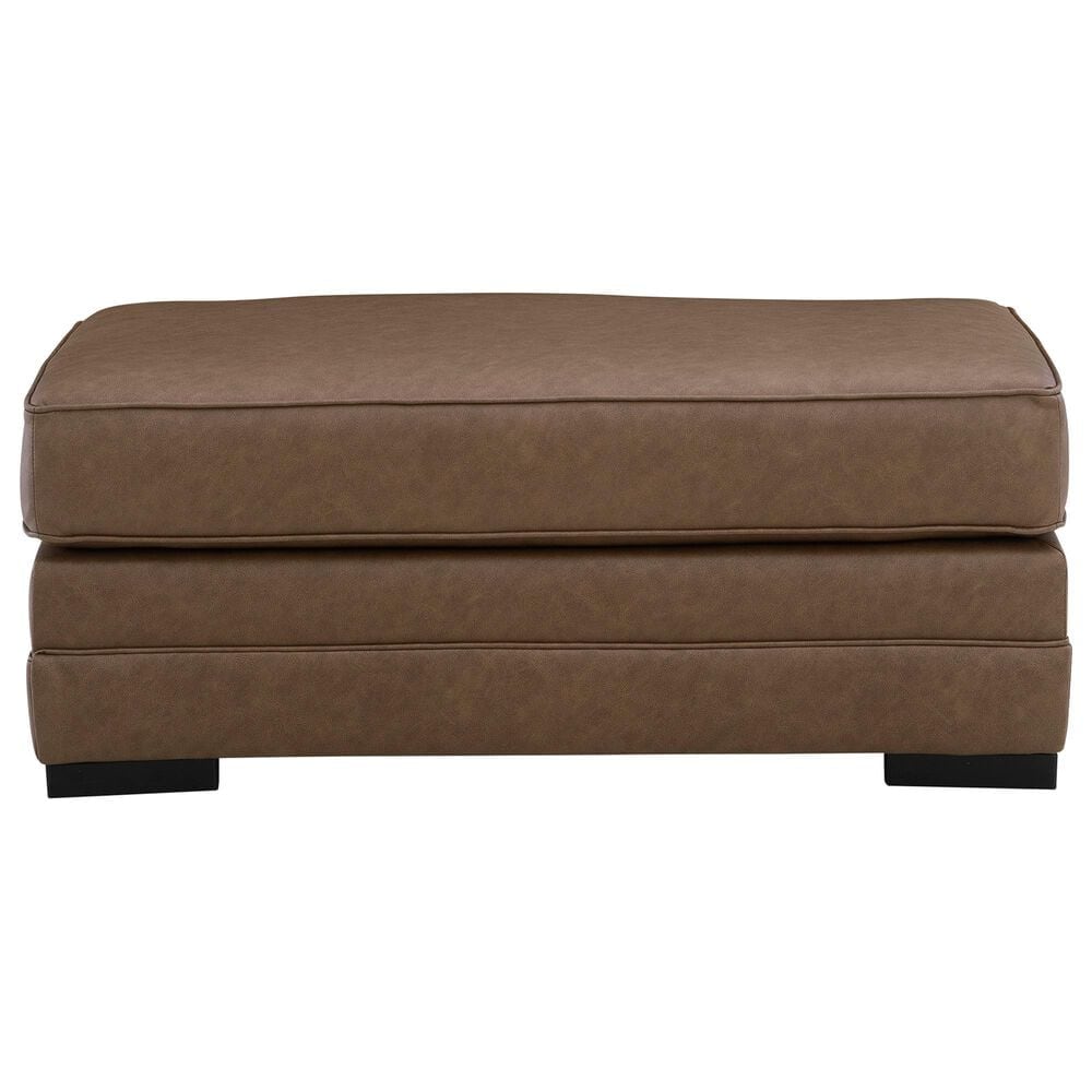 Ashley VillaCourt Chair and a Half with Ottoman in Caramel, , large
