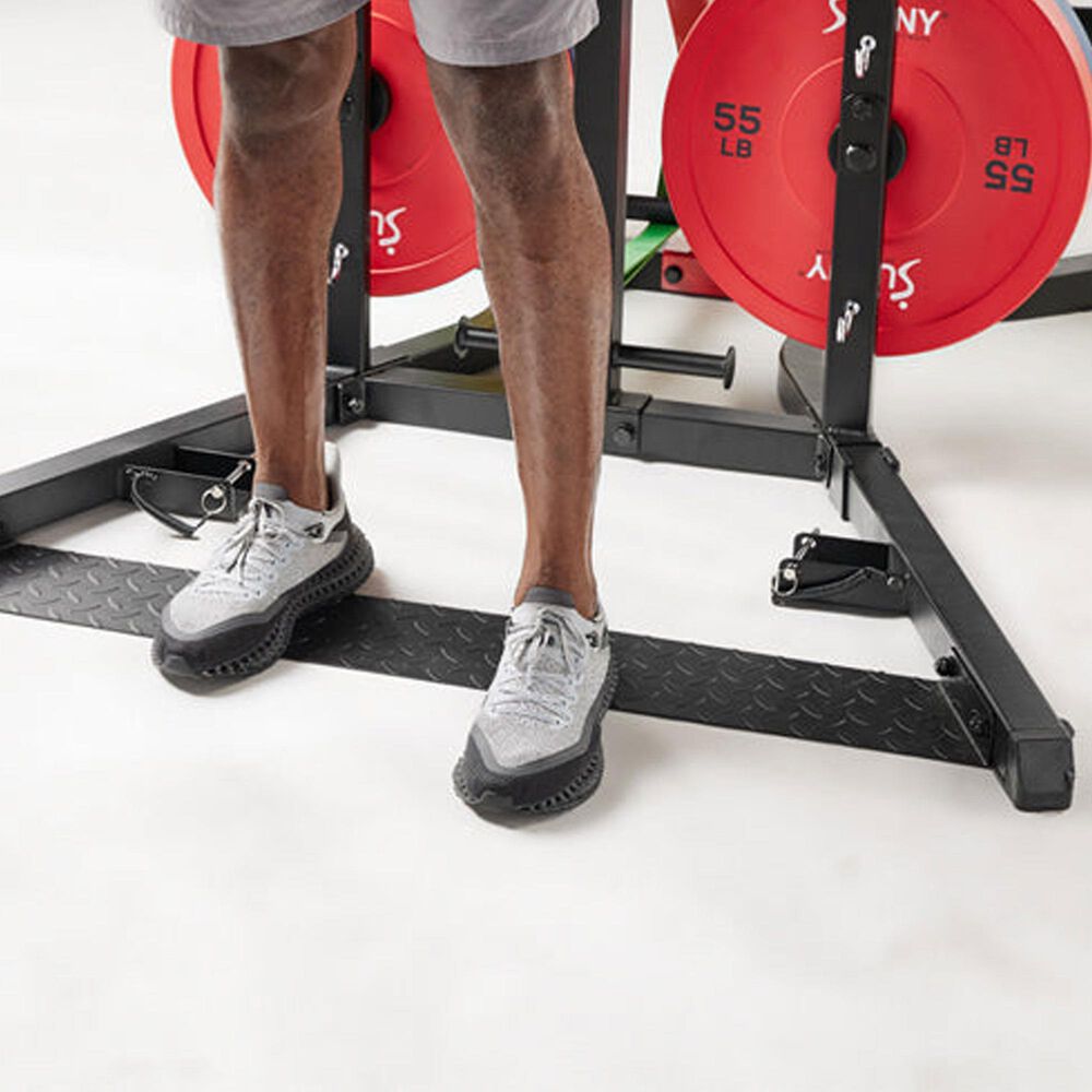 Sunny Health &amp; Fitness Multifunctional Strength Training Home Gym in Black and Red, , large