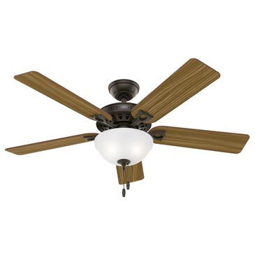 Hunter Astoria 52" Ceiling Fan with Lights in New Bronze, , large