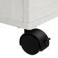 Valor Living Holly 4-Drawer Mobile Storage Cart in White Oak, , large