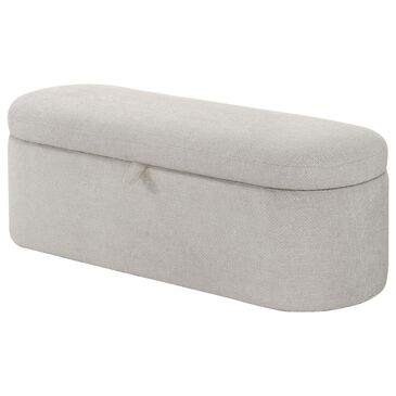 Crown Mark Philipa Storage Bench in Oatmeal, , large