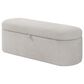 Crown Mark Philipa Storage Bench in Oatmeal, , large