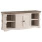 Ashley Havalance 67" Extra Large TV Stand in Weathered Gray and Vintage White, , large