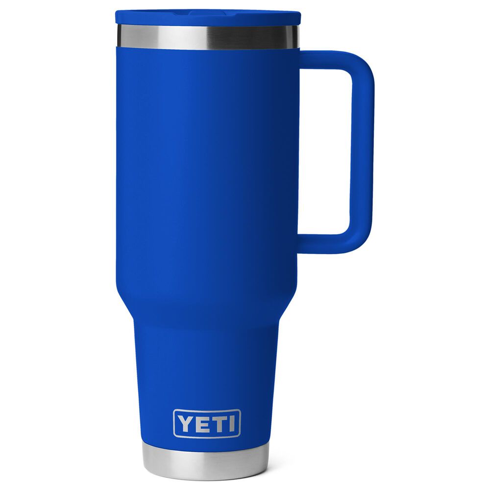 YETI Rambler 40 Oz Travel Straw Mug with Color-Matched Straw Lid in Royal Blue, , large