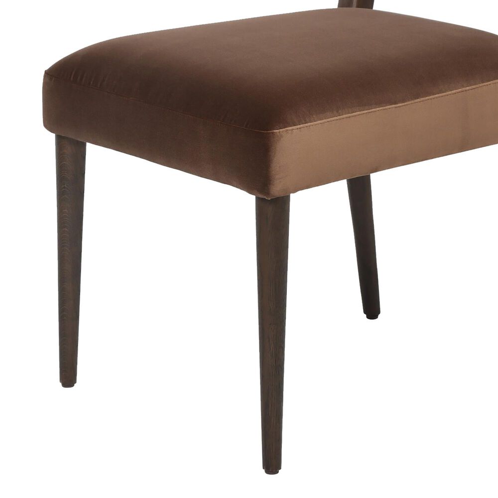 Four Hands Abilene Upholstered Side Chair in Sapphire Coco, , large