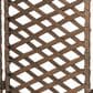Maple and Jade 4-Panel Partition Room Divider Screen with Cutouts in Matte Copper, , large
