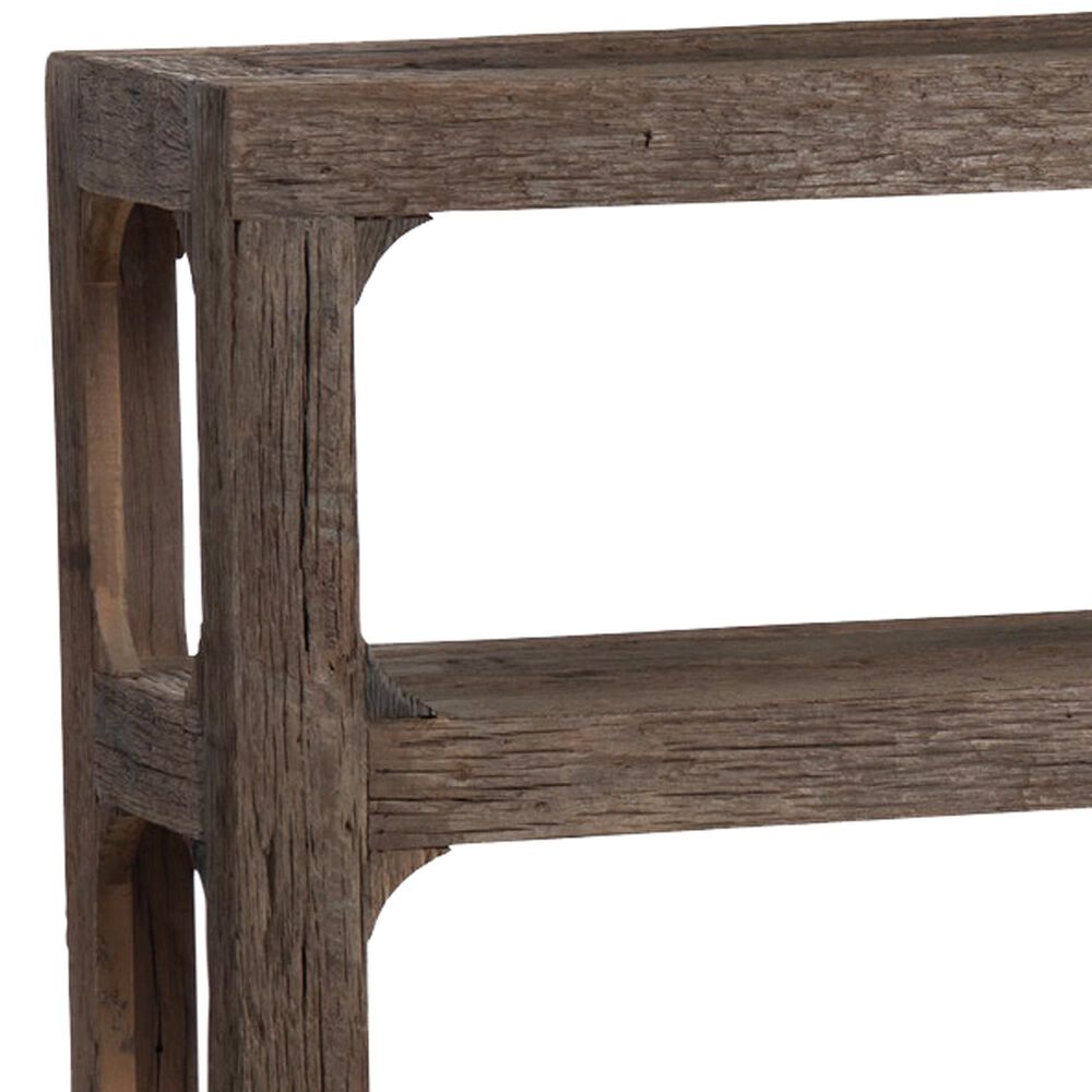 Crestview Collection Hickory Ridge Console Table in Dark Brown, , large